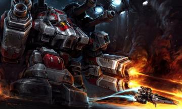 Starcraft Terran Wallpaper Cool Robot Picture