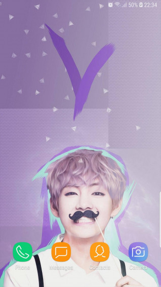 Bts Cartoon Wallpaper