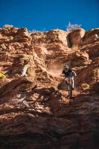 Day Practice At Red Bull Ram Mountain Bike Action