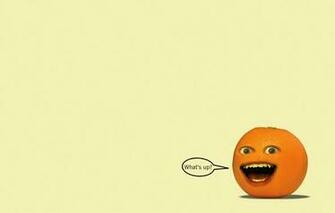 Wallpaper The Annoying Orange Label