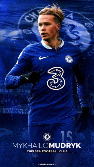 Mykhailo Mudryk Chelsea By Chrisramos4gfx