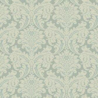 Blue And Grey Strie Flat Damask Wallpaper Wall Sticker Outlet