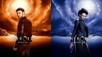 Heroes Reborn Carlos Gutierrez And Joanne Collins HD Wallpaper
