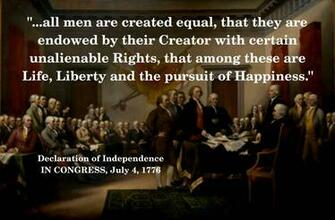 The Declaration Of Independence Wallpaper