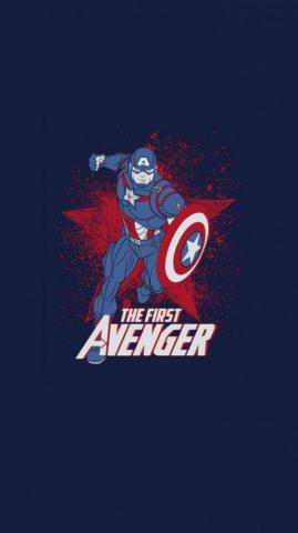 Captain America First Avenger iPhone Wallpaper Png Image
