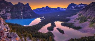 Yoho National Park British Columbia Canada Mountain Valley