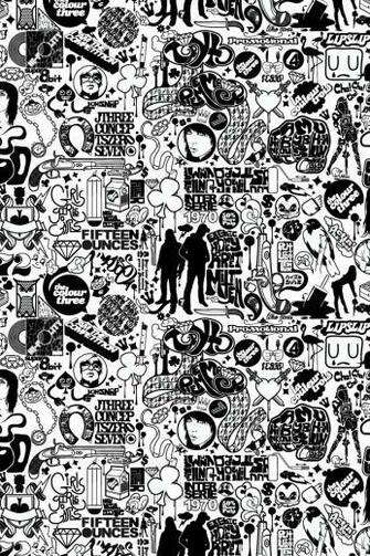 Ics Black And White iPhone