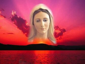 Christmas Desktop Wallpaper Mother Mary
