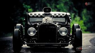 Hot Rod Rat Racer Cars Machines Technics Wallpaper