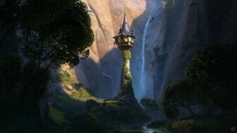 Tangled Tower Background Desktop Rapunzels Animated Wallpaper