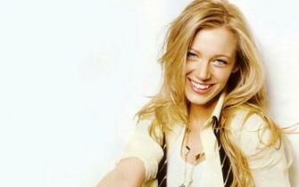 American Actress Blake Lively Wide Desktop HD Wallpaper
