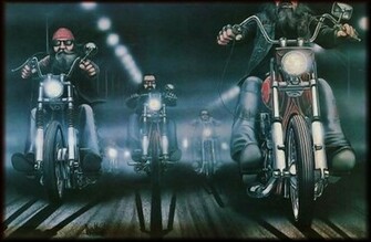 David Mann Art Cars Motorcycles That I Love