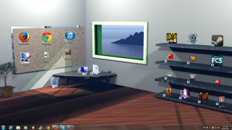I Saw A Cool Gaming Shelf Desktop On Here But Realized It Was