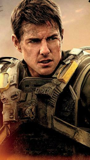 Tom Cruise In Edge Of Tomorrow Action