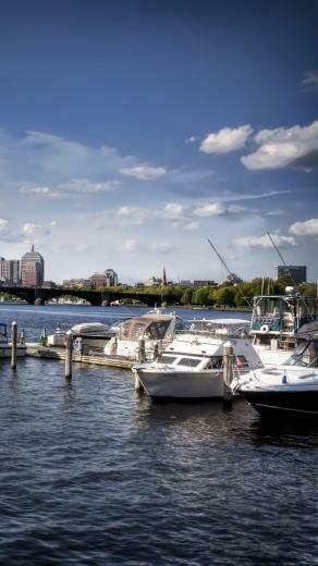 Boston Harbor Wallpaper