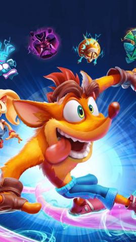 Crash Bandicoot It S About Time Game Poster 4k Ultra HD Mobile