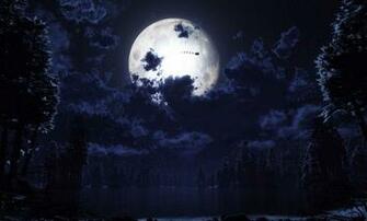 Moonlight Night HD Wallpaper