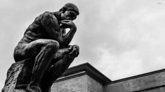 The Thinker Wallpaper