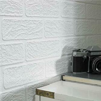 Wallpaper Graham Brown Paintable White Brick