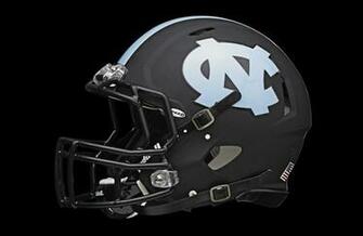 Unc Football Helmet Black