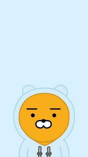 Kakao Ryan Friends Cartoon HD Wallpaper