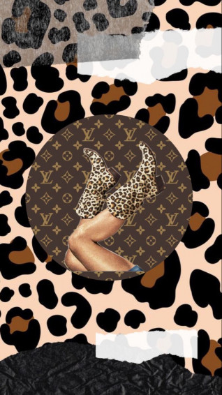 Louis Vuitton Cowgirl Retro Western Aesthetic Wall Collage