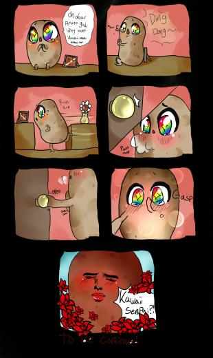 Kawaii Potato Comic Part By Strawberryangel937