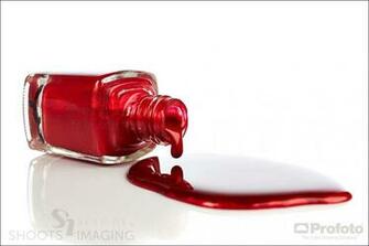 Nail Polish Dripping Wallpaper