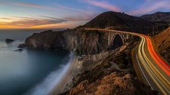Bixby Creek Bridge California Time Lapse