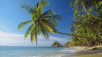 Virtual Fun Beautiful Beach Natural Scenery Wallpaper