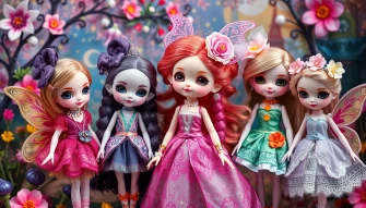 Beautiful Dolls Wallpaper
