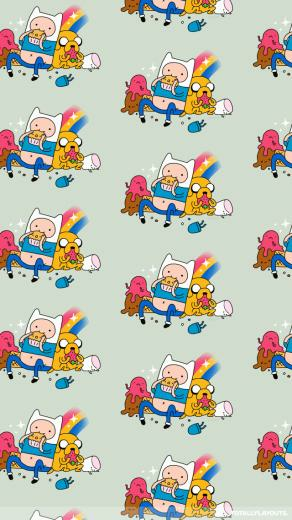 Install This Adventure Time iPhone Wallpaper