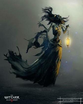 Witcher Wild Hunt Artwork Nightwraith