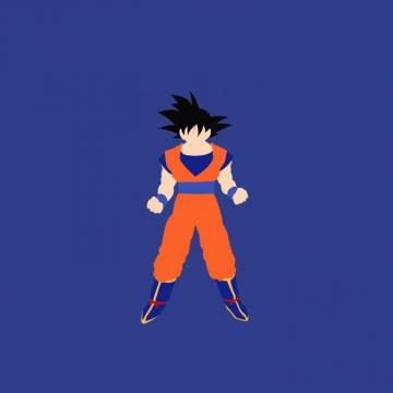 Minimal Anime Boy Dragon Ball Goku Wallpaper