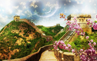 Photography Great Wall Of China HD Wallpaper