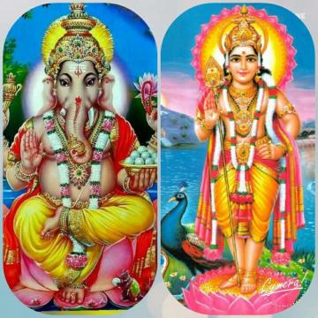 Murugan And Vinayagar Character Zelda Characters Lord Shiva
