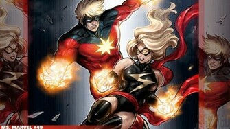 Captain Marvel Comics Ms Wallpaper