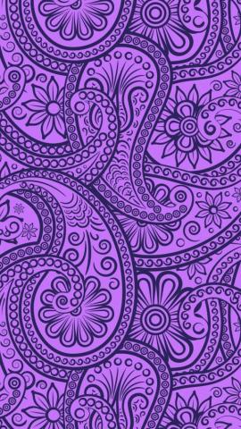 iPhone Wallpaper Paisley Mandala Picture Tiles