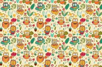 Wallpaper For Cute Owl Pattern