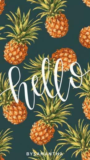 Shayla Mysek On Dress My Tech Pineapple Wallpaper