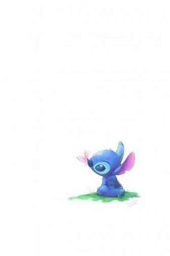 Cute Stitch iPhone Wallpaper Top