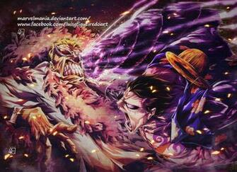 Luffy Vs Doflamingo Colored By Marvelmania