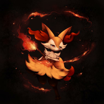 Braixen By Joltik92