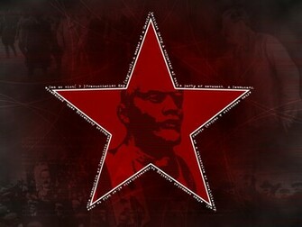 Communism Lenin Star HD Wallpaper General