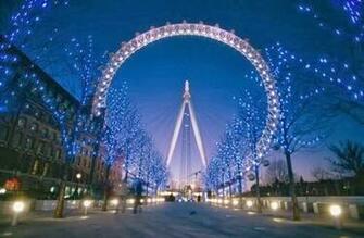 Christmas London Eye