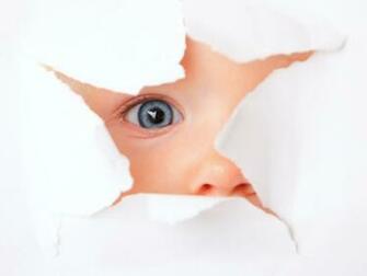 Cute Hidden Eyes Wallpaper HD