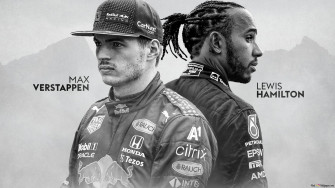 Max Verstappen Lewis Hamilton Wallpaper