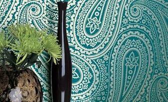 Wall Covering Collection Flores Papelpintado Papel Estampado Romo