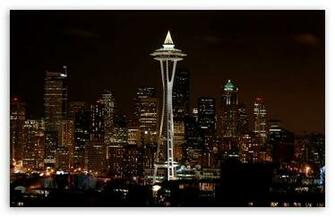 Night In Seattle HD Wallpaper For Standard Fullscreen Uxga Xga
