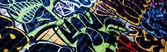 Graffiti iPhone Panoramic Wallpaper iPad